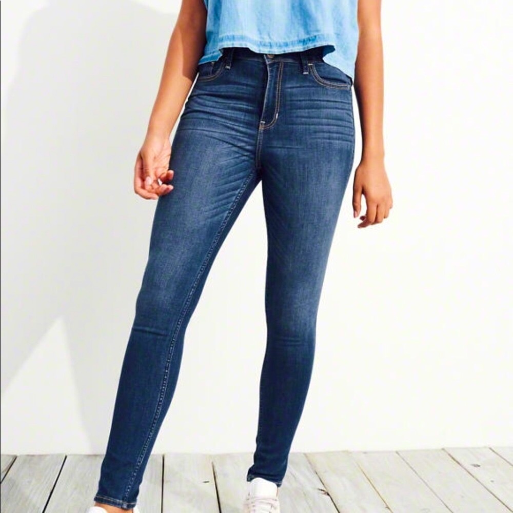 Ultra High-Rise Super Skinny Jeans